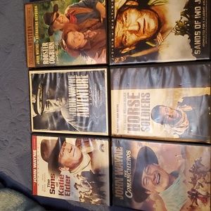 27 John Wayne dvd's